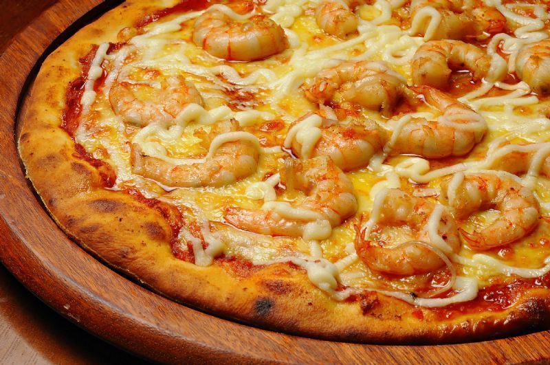 Pizza camarão 