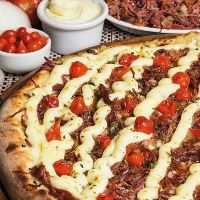 Pizza carne seca
